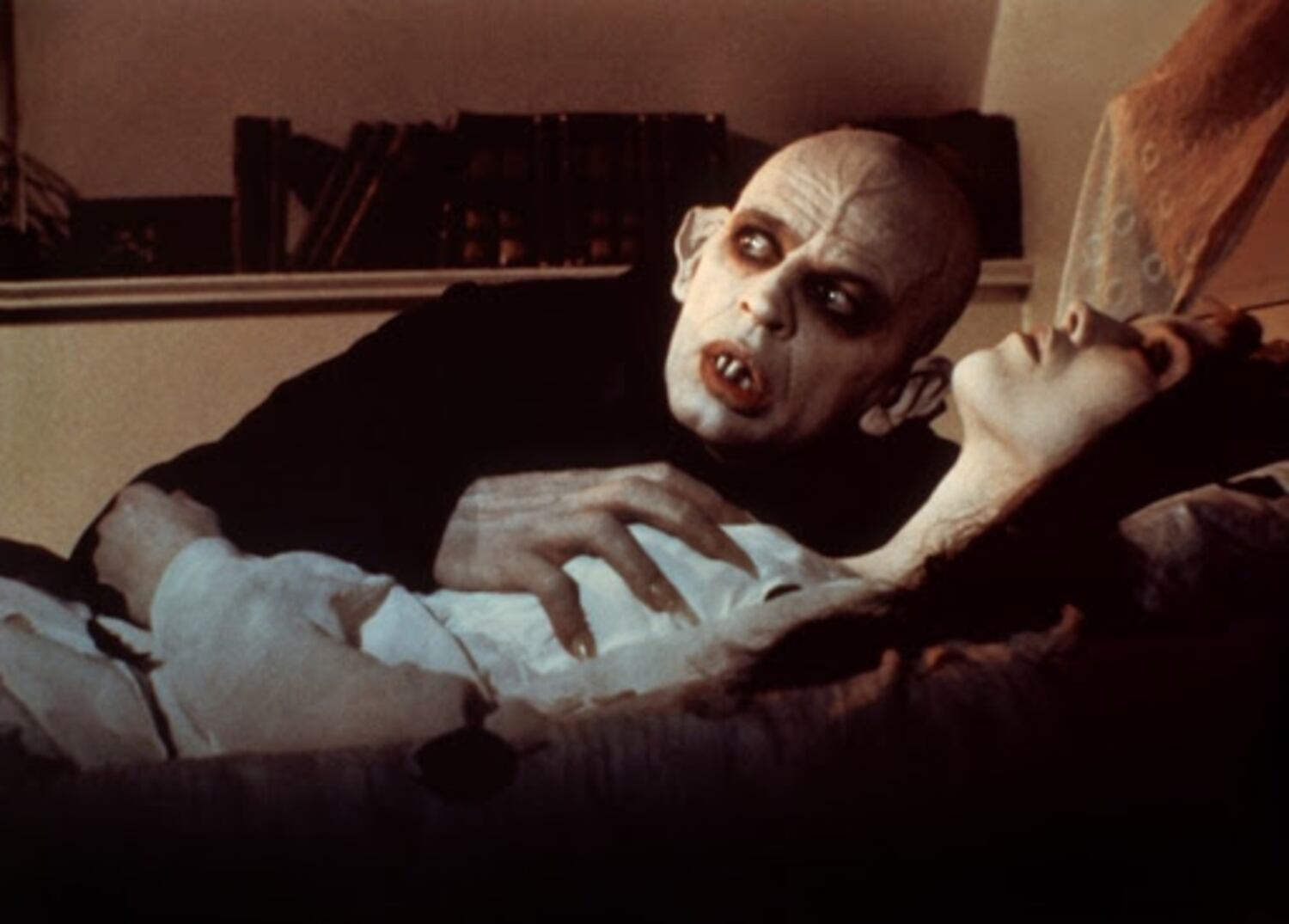 Klaus Kinski e Isabal Adjani en el remake de 'Nosferatu' de Herzog.