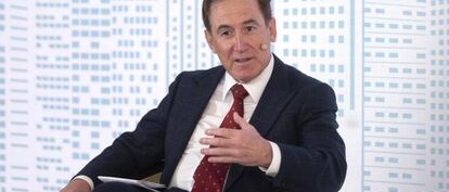 E presidente de Mapfre, Antonio Huertas, en una mesa redonda de la XII edición de Spain Investors Day (SID)