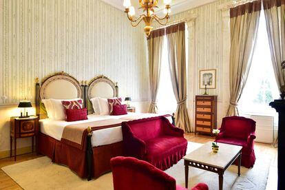 Una habitación del hotel Palácio de Seteais.