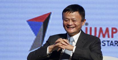 Jack Ma, el pasado día 21 en Hong Kong (China).