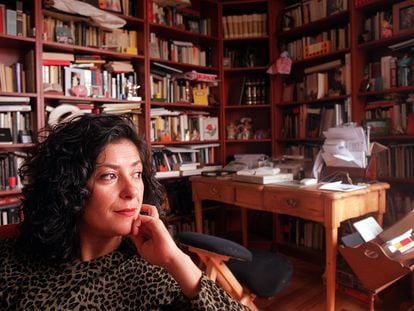 Almudena Grandes, en Madrid en 1998.