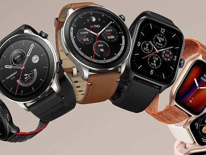 Así son los nuevos y baratos relojes Amazfit GTR4 y GTS4 que llegan a España