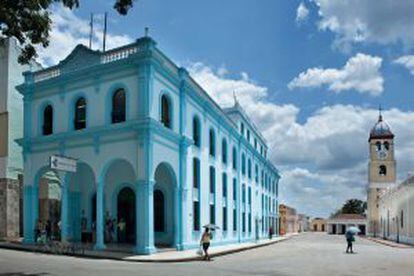 Arquitectura colonial en Camagüey, en Cuba.