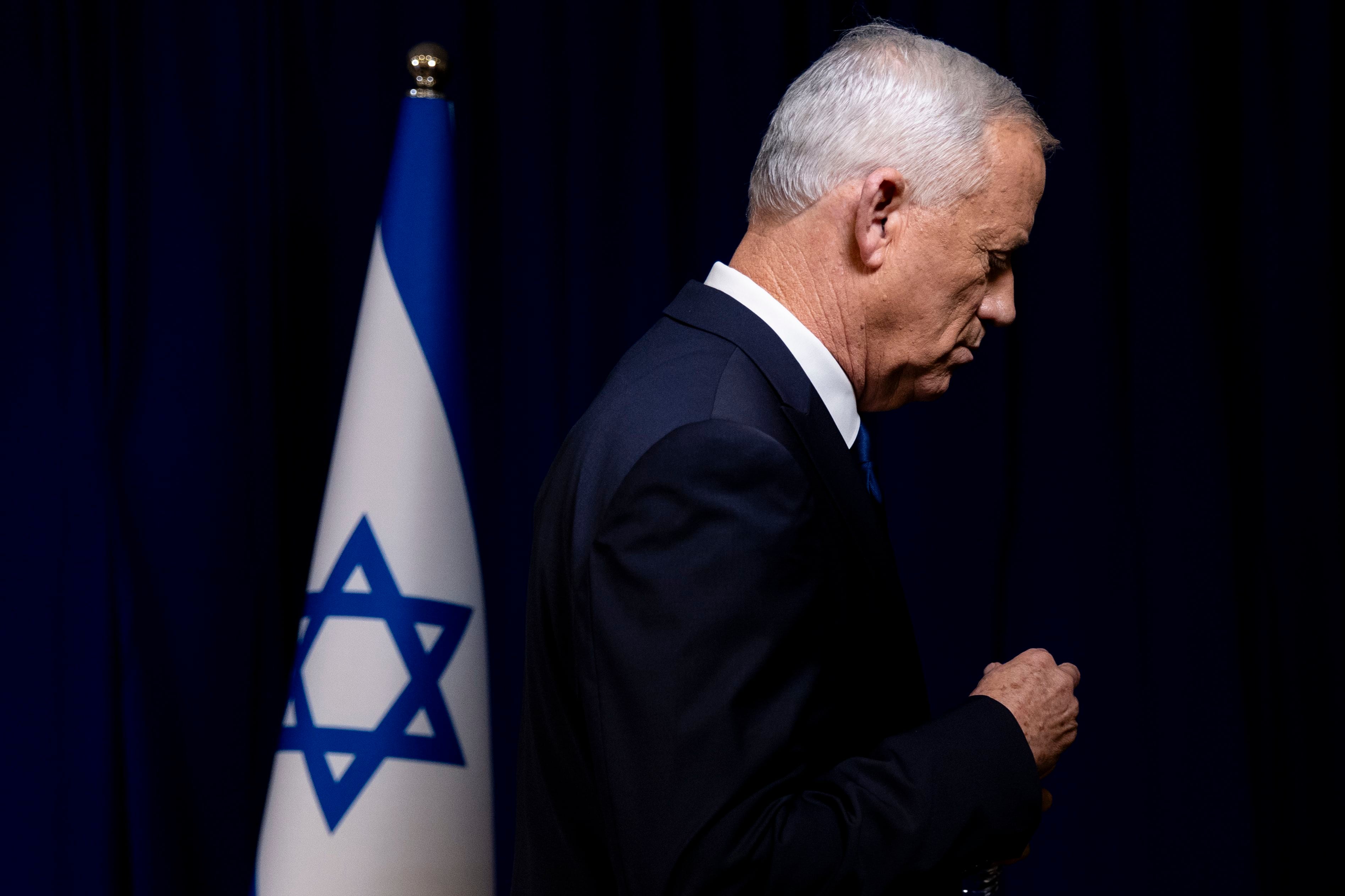 El ministro israelí Benny Gantz abandona el Gobierno por desavenencias con Netanyahu sobre la guerra de Gaza