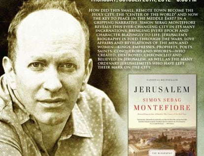 Simon Montefiore presenta su libro 'Jerusalén: la biografía' en Washington