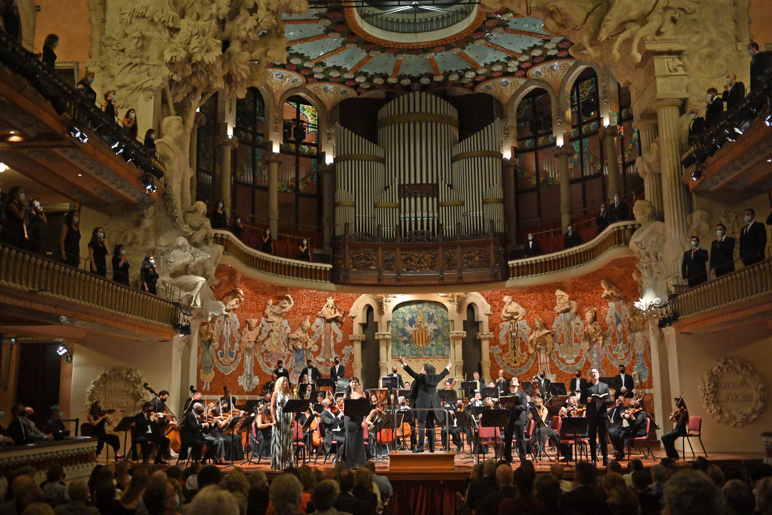 Dudamel dirige a la Sinfónica de Galicia en el Palau de la Música.