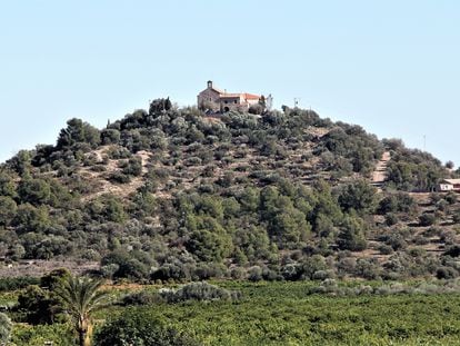La Muntanyeta de Sant Antoni, en un promontorio en el término de Betxí que debe su nombre a una ermita del siglo XVII (Castellón).