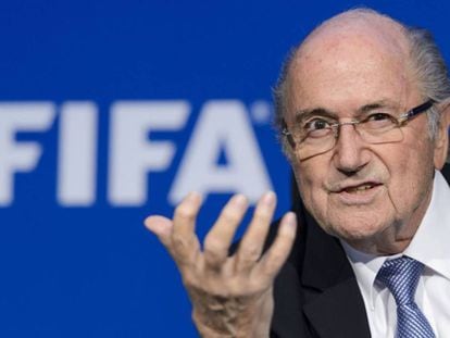 Joseph Blatter, en una imagen de julio de 2015. 