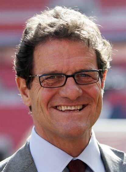 Fabio Capello, seleccionador inglés