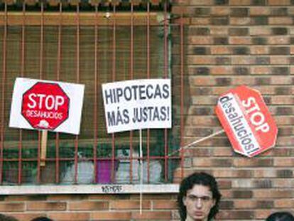 Protesta de Afectados por la Hipoteca