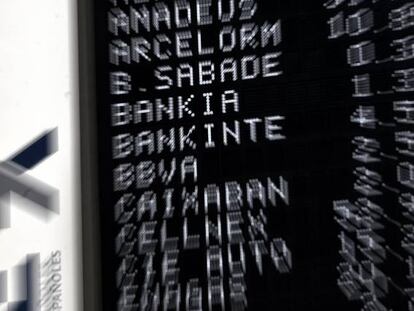 Valores en la Bolsa de Madrid