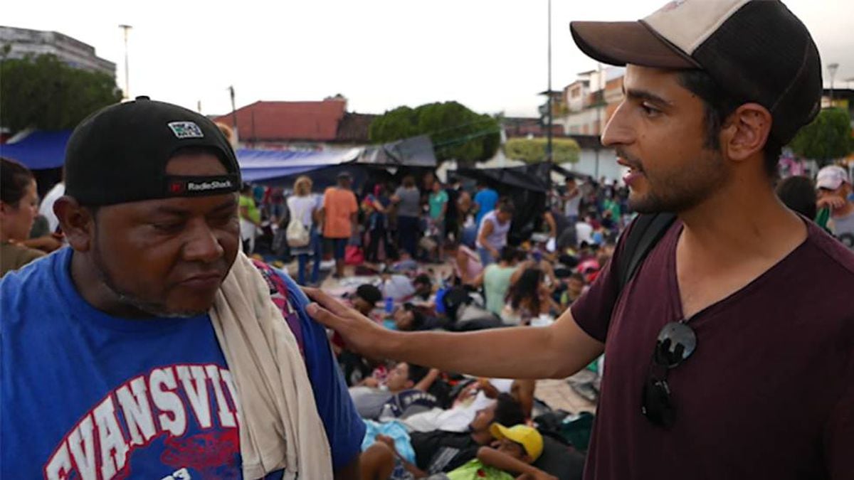 EL PA S con la caravana de migrantes a trav s de M xico