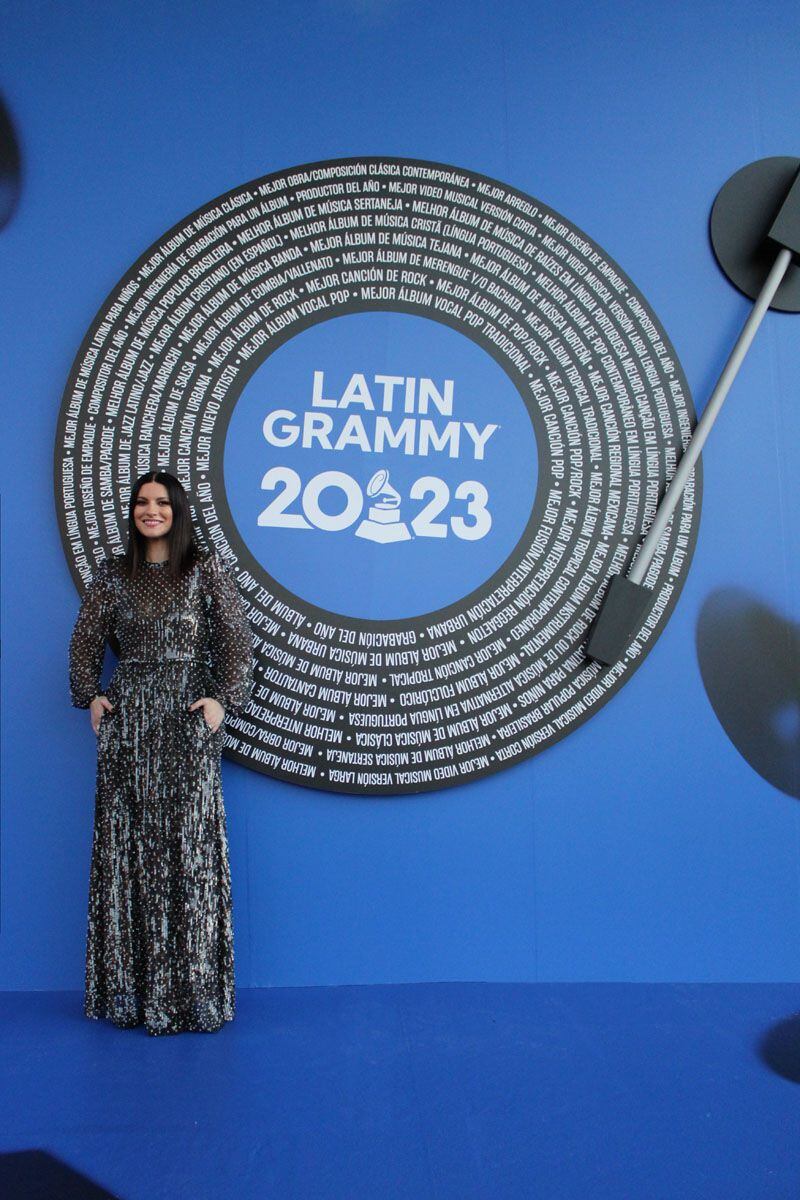 Laura Pausini, en su homenaje en Sevilla como Persona del Año de los Grammy Latinos