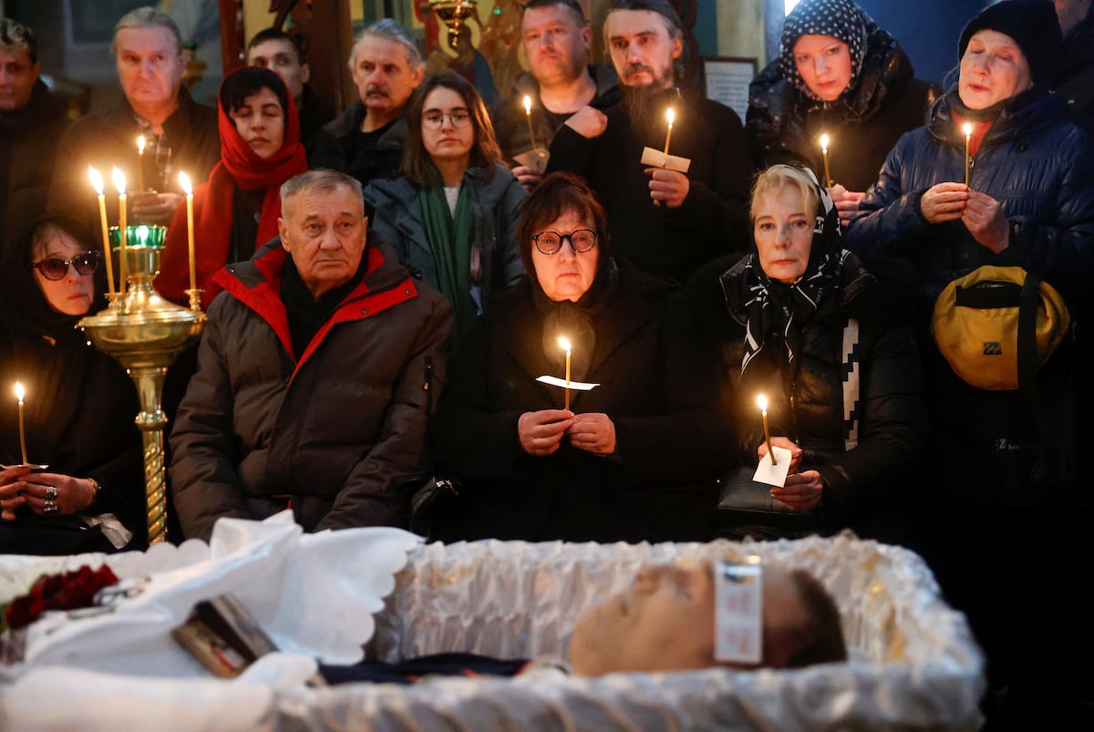 Alexei Navalny’s funeral in Moscow, in images