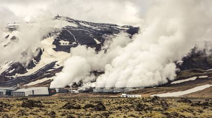 Central geotérmica de Hellisheidi, en Islandia.