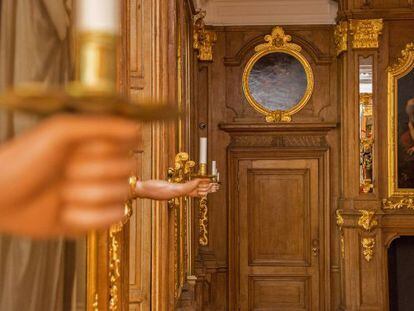 La Gouden Zaal, la sala dorada de la Galer&iacute;a Real de Pinturas Mauritshuis. 