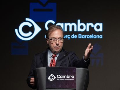 El presidente de la Cámara de Comercio de Barcelona, Josep Santacreu, en una imagen de archivo.