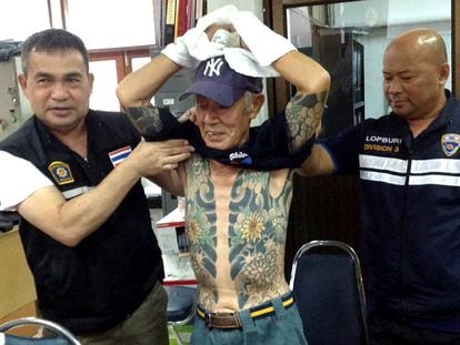 La policía tailandesa arresta a Shigeharu Shirai, exlíder de la Yakuza