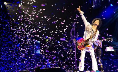 El músico Prince.