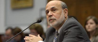 El presidente de la Reserva Federal, Ben Bernanke.