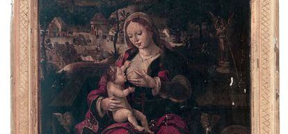 'Virgen de la leche', de la Escuela Flamenca (siglo XVI).