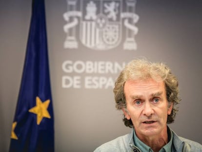 El director del Centro de Coordinación de Alertas y Emergencias Sanitarias (CCAES), Fernando Simón.