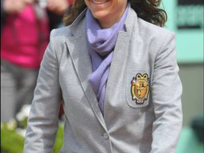 Arantxa Sánchez Vicario, en Oviedo, durante los premios Príncipes de Asturias.