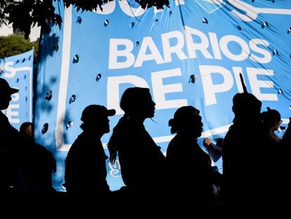 La marcha del Día del Trabajador, el pasado 1 de mayo en Buenos Aires.