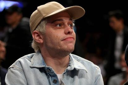 Pete Davidson, en un partido de baloncesto celebrado en Nueva York (EE UU) el 30 de noviembre de 2021.
