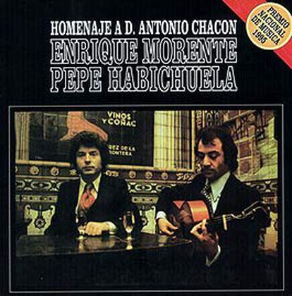 Carátula del disco de Enrique Morente publicado en 1977
