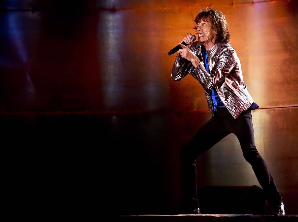 Mick Jagger, en un concierto de los Rolling Stones en Lisboa, en mayo de 2014.