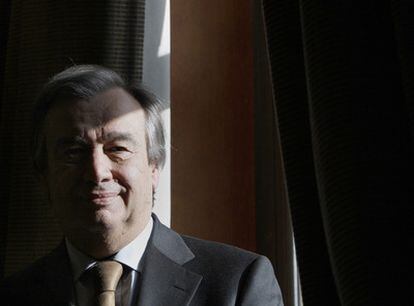 António Guterres, durante su visita a Madrid.