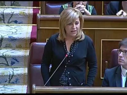 Enfrenteamiento en el Congreso entre Valenciano y Gallardón por la ley del aborto.