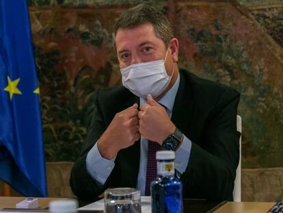 El presidente de C-LM, Emiliano García-Page
 