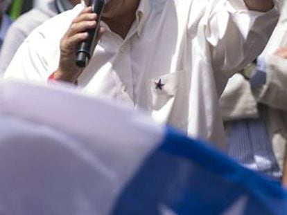 Piñera, en un mitin en 2010.