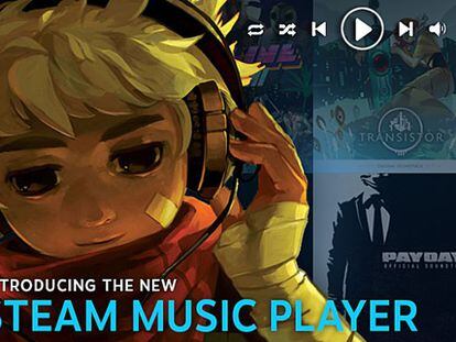 Con Steam Music Player pondrás tu propia banda sonora a los juegos