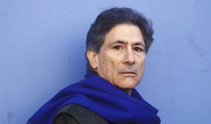 El intelectual palestino Edward Said, en 1996.