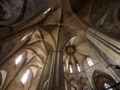 Interior de la catedral de Santa María, en Tortosa (Tarragona).
