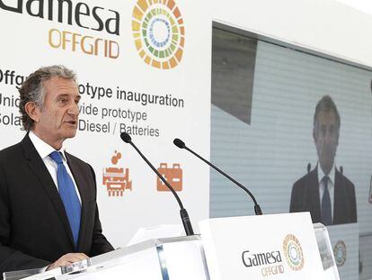 El presidente de Gamesa, Ignacio Mart&iacute;n.