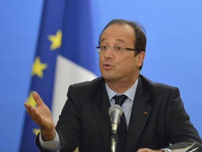 El presidente franc&eacute;s Fran&ccedil;ois Hollande.