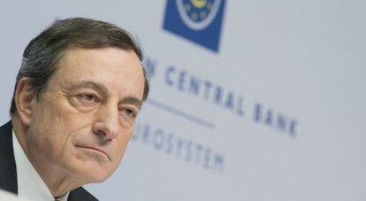 El presidente del BCE, Mario Draghi, el pasado mes de diciembre.