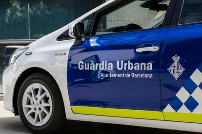 Un coche de la Guardia Urbana de Barcelona.