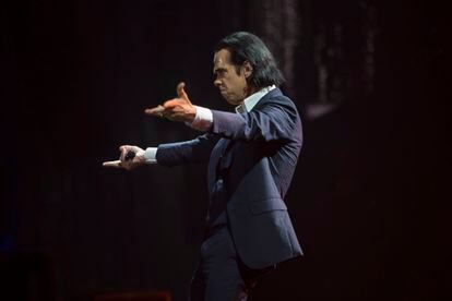Nick Cave ofreció el segundo concierto de su gira en el Primavera Sound, tras la reciente pérdida de uno de sus hijos. 
