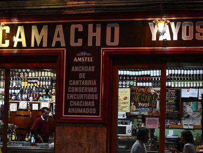 Bar Camacho en Madrid.