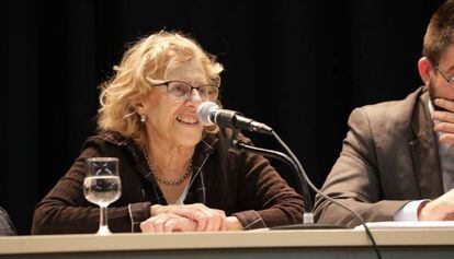 La alcaldesa de Madrid Manuela Carmena.