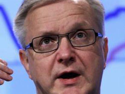 Olli Rehn, comisario europeo de Economía y Asuntos Monetarios