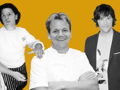 Pasión de fogones: Marco Pierre White, Gordon Ramsay y Jordi Cruz, tan pronto te hielan el corazón como te fríen un huevo.