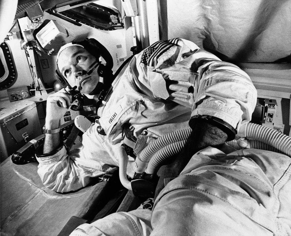 Michael Collins, el hombre que experimentó “el silencio de los espacios infinitos” en el ‘Apolo 11′