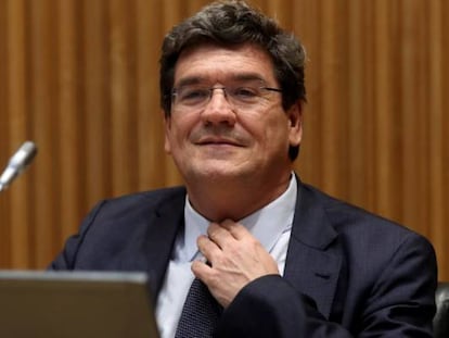 El Ministro de Seguridad Social, Inclusión y Migraciones, José Luis Escrivá. 