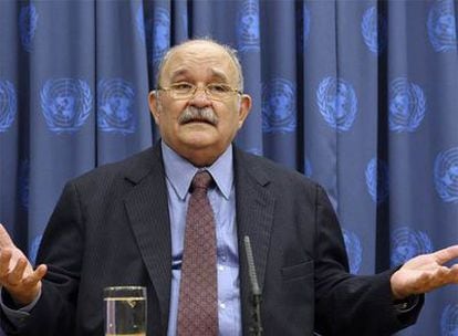 Miguel D'Escoto, presidente electo de la Asamblea General de la ONU